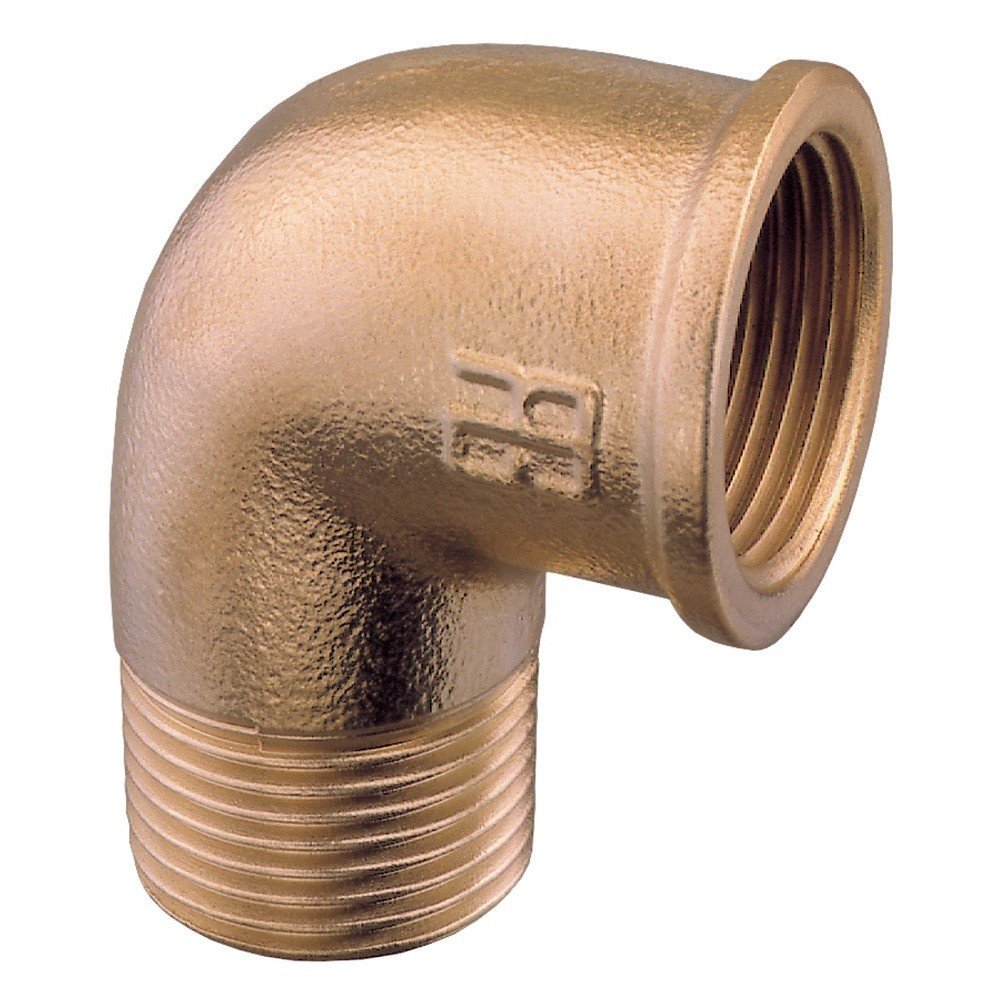 Guidi corner piece, brass, male/female, 90° : Amazon.nl: DIY & Tools